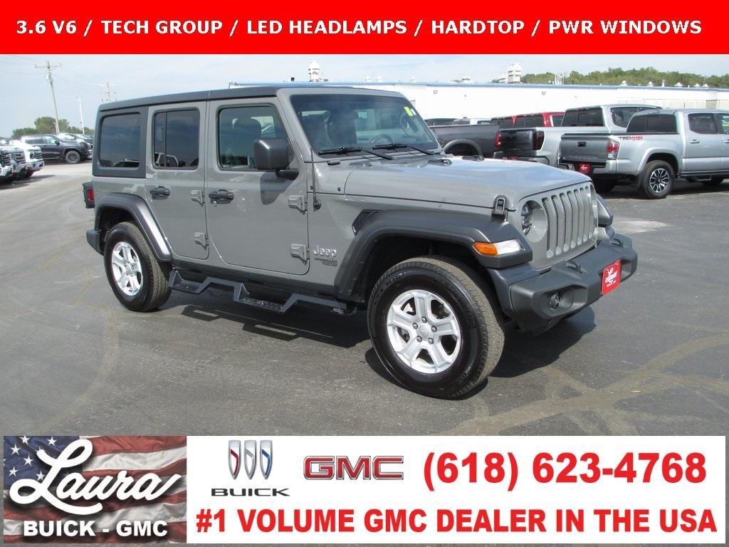 used 2020 Jeep Wrangler Unlimited car, priced at $26,995
