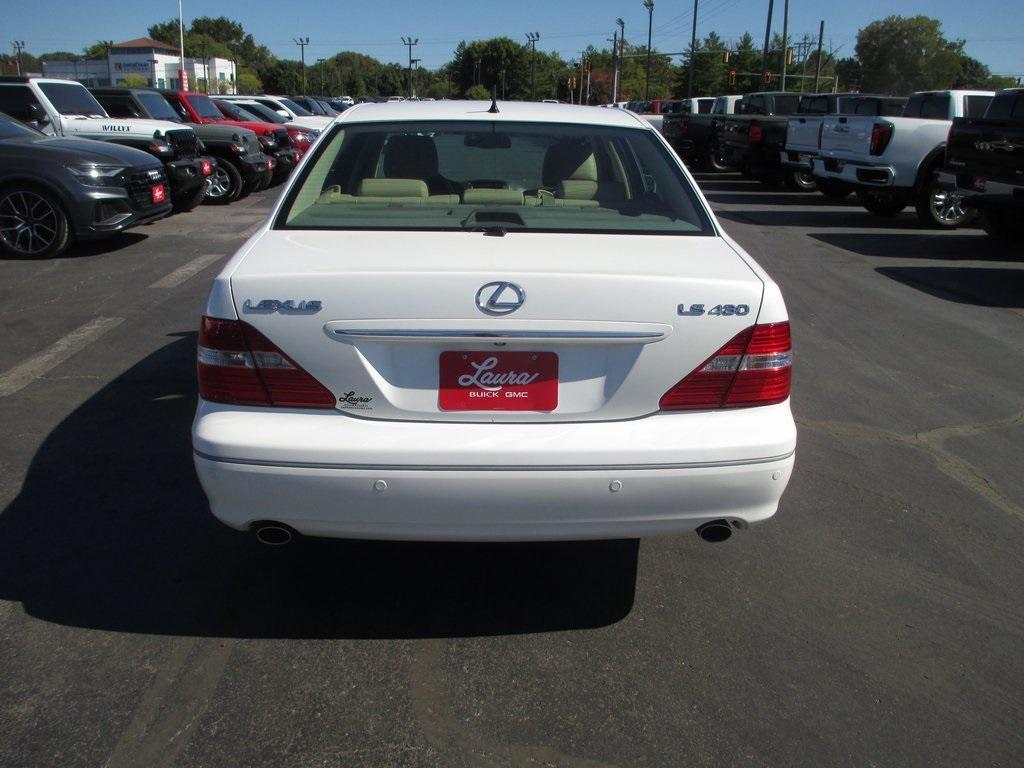 used 2005 Lexus LS 430 car, priced at $16,995