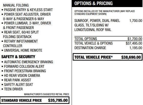 used 2022 Cadillac XT4 car, priced at $24,295