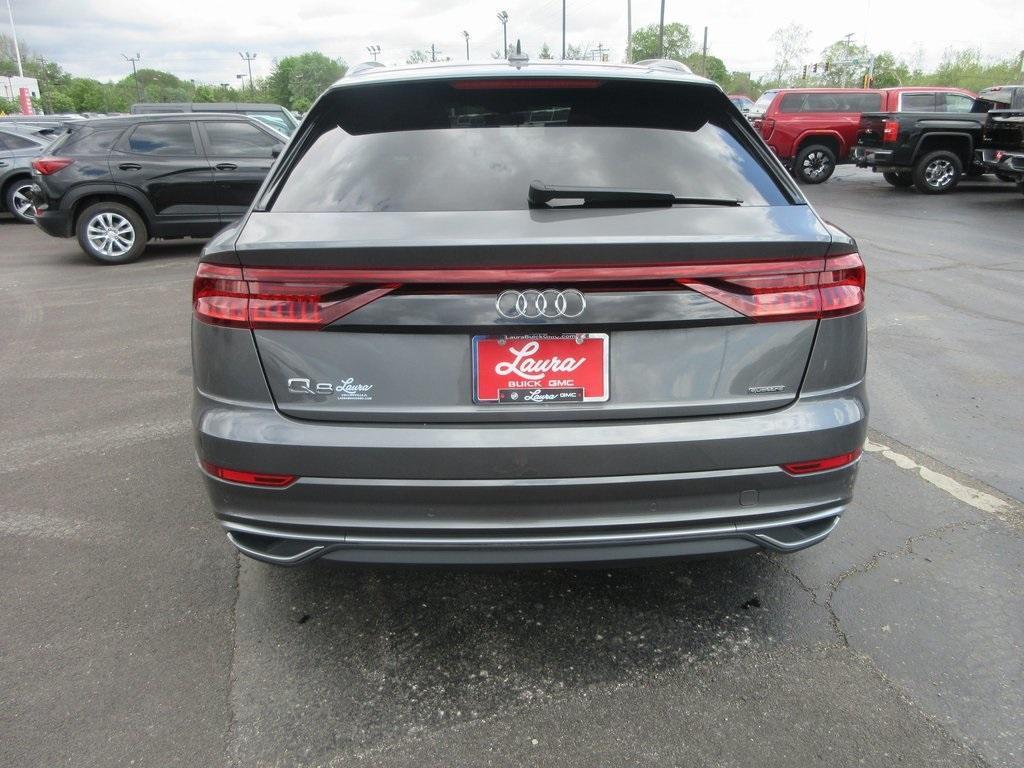 used 2019 Audi Q8 car, priced at $33,995