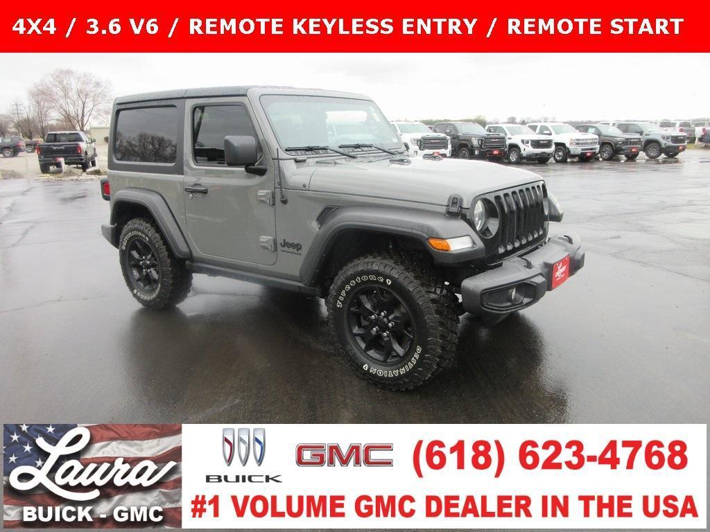 used 2022 Jeep Wrangler car, priced at $30,995