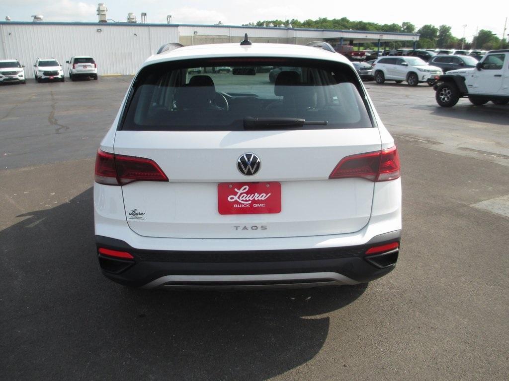 used 2022 Volkswagen Taos car, priced at $16,495