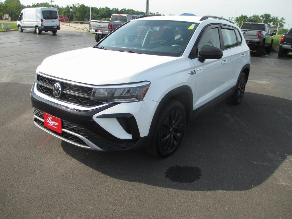 used 2022 Volkswagen Taos car, priced at $16,495