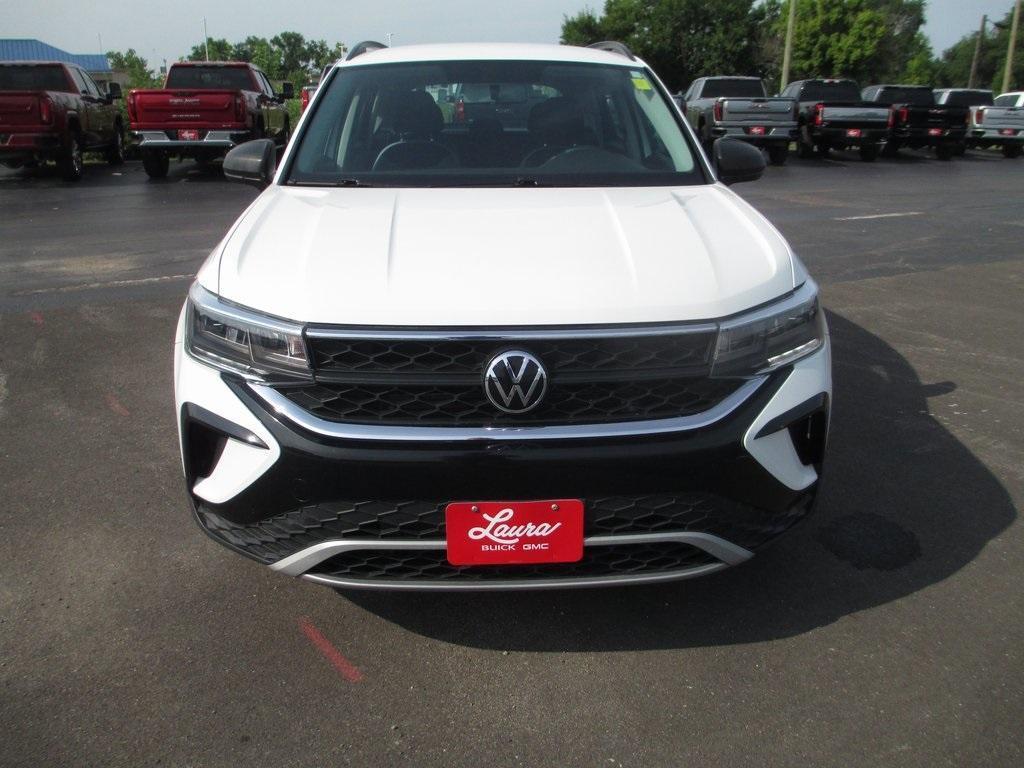used 2022 Volkswagen Taos car, priced at $16,495