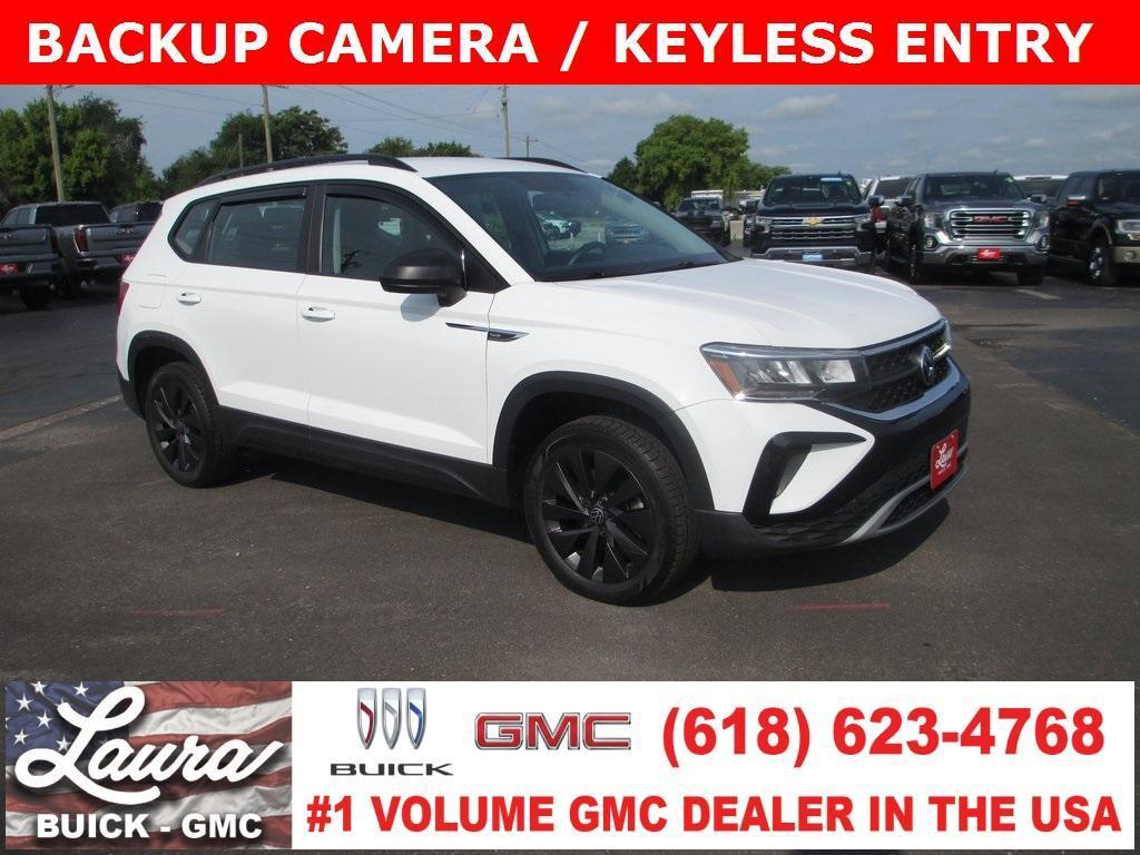 used 2022 Volkswagen Taos car, priced at $16,495