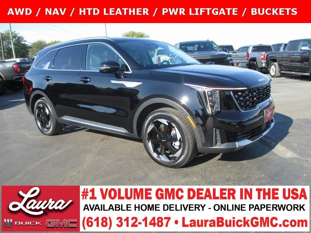 used 2025 Kia Sorento Hybrid car, priced at $34,995