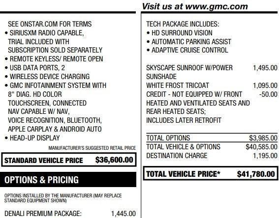 used 2022 GMC Terrain car, priced at $29,995