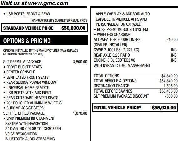 used 2019 GMC Sierra 1500 car, priced at $32,495