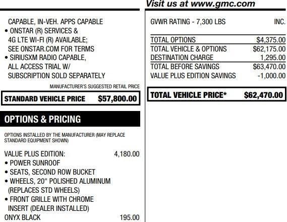 used 2020 GMC Yukon car, priced at $28,995