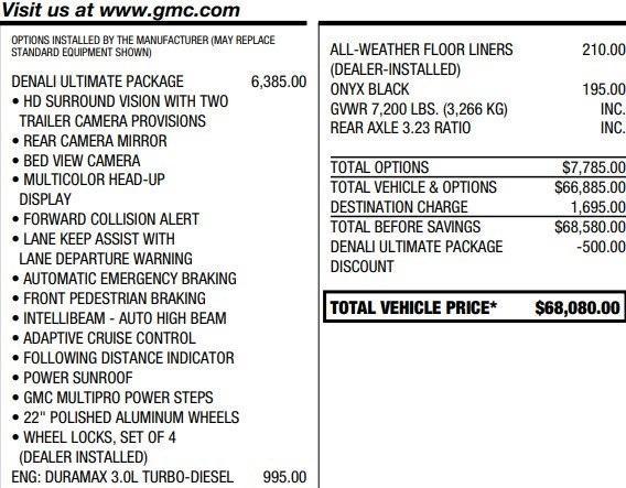 used 2021 GMC Sierra 1500 car, priced at $42,995