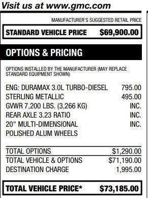 used 2024 GMC Sierra 1500 car, priced at $55,995