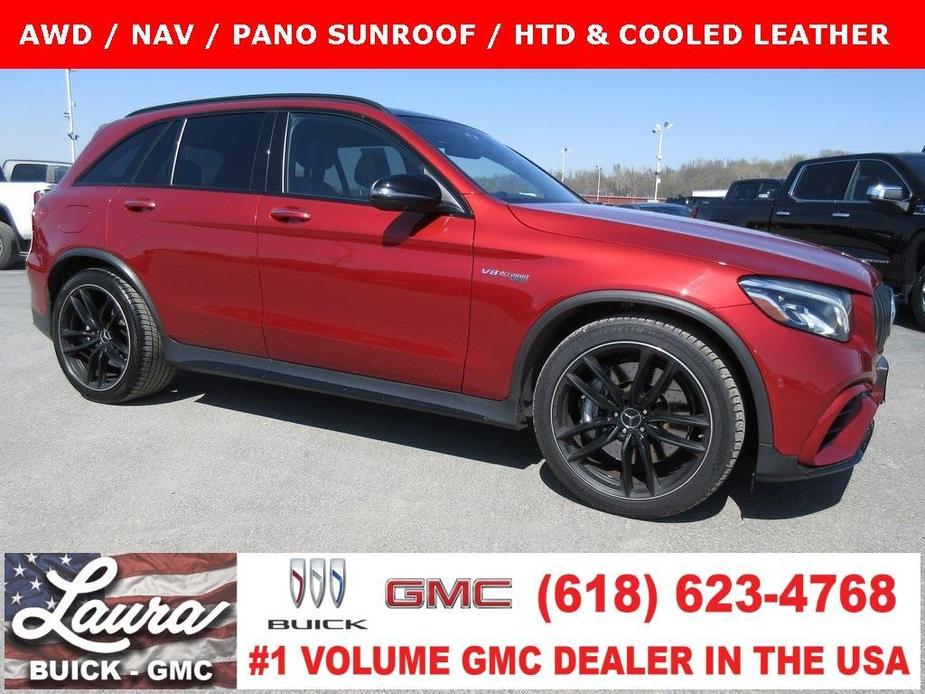 used 2019 Mercedes-Benz AMG GLC 63 car, priced at $47,495