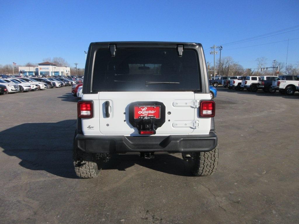 used 2022 Jeep Wrangler car, priced at $23,995