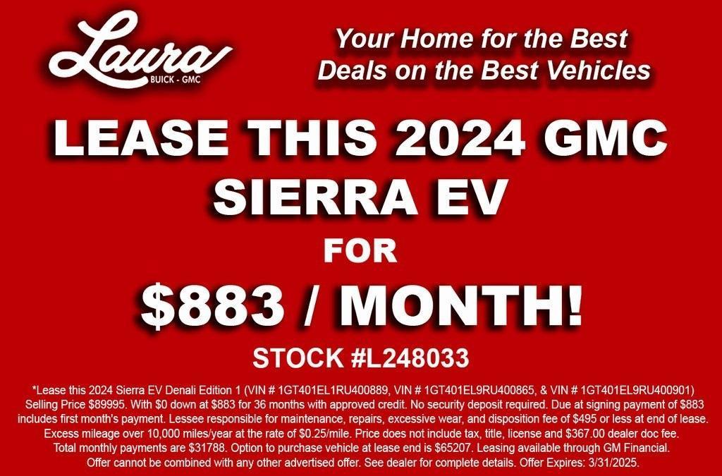 new 2024 GMC Sierra EV car