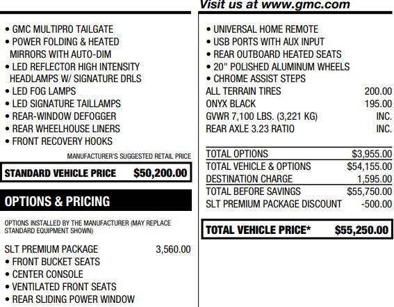 used 2020 GMC Sierra 1500 car, priced at $40,995