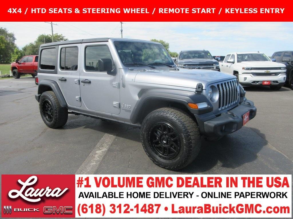 used 2020 Jeep Wrangler Unlimited car, priced at $22,995