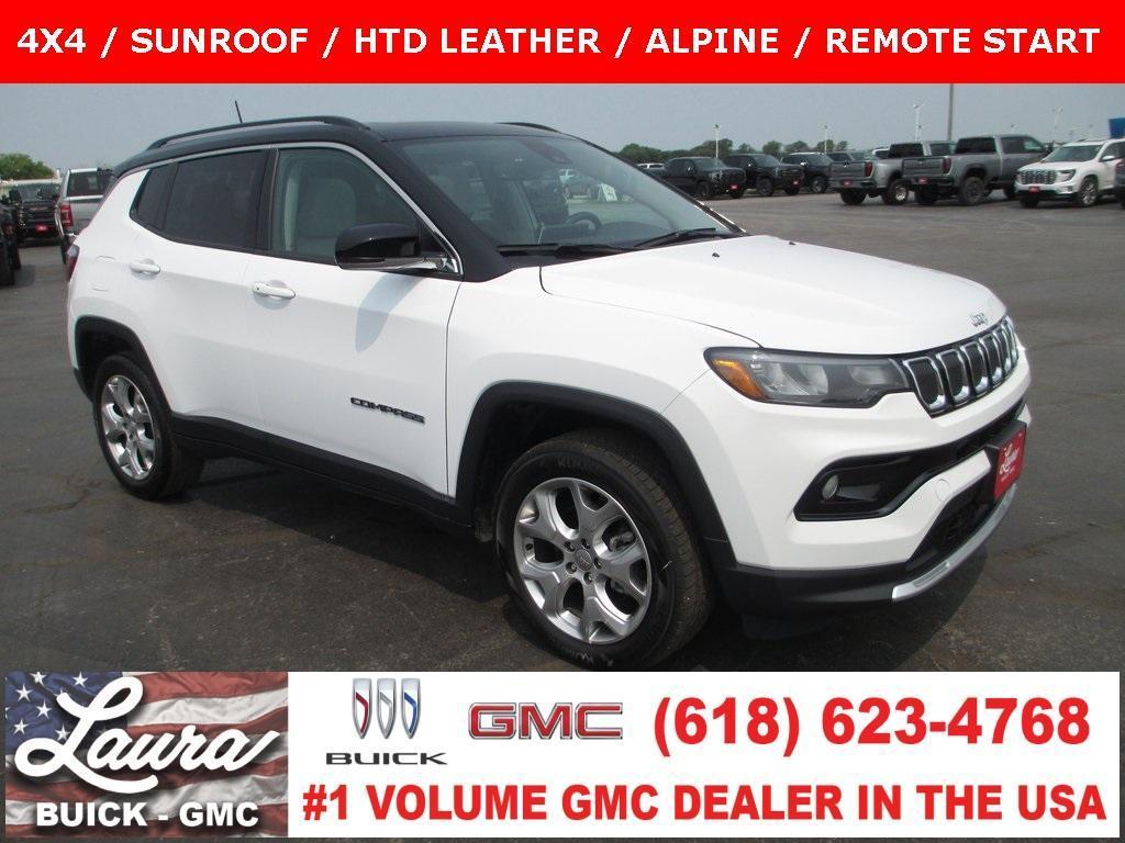 used 2022 Jeep Compass car, priced at $23,995