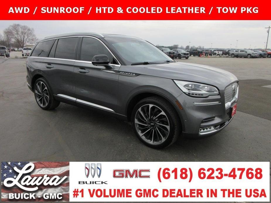 used 2022 Lincoln Aviator car, priced at $44,995