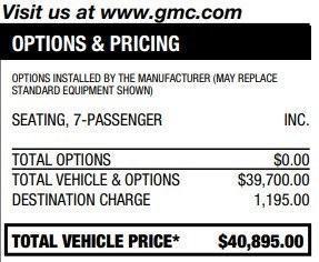 used 2020 GMC Acadia car, priced at $21,495