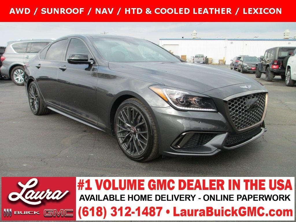 used 2019 Genesis G80 car, priced at $26,995