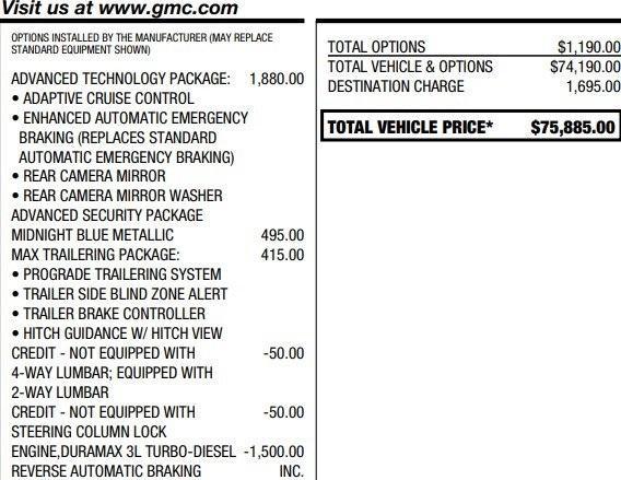 used 2022 GMC Yukon car, priced at $51,995