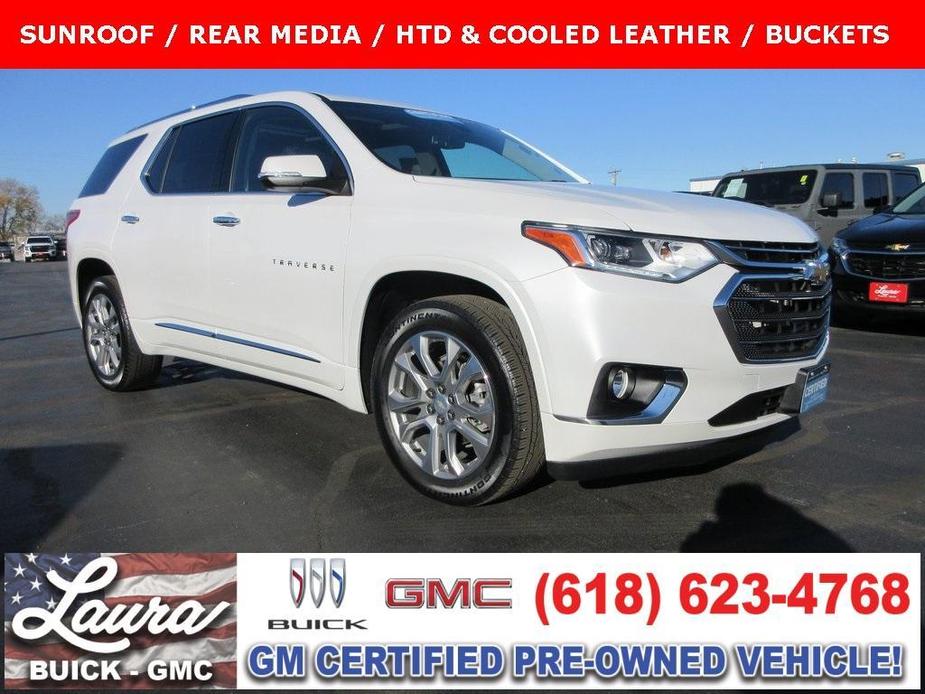 used 2021 Chevrolet Traverse car, priced at $33,495