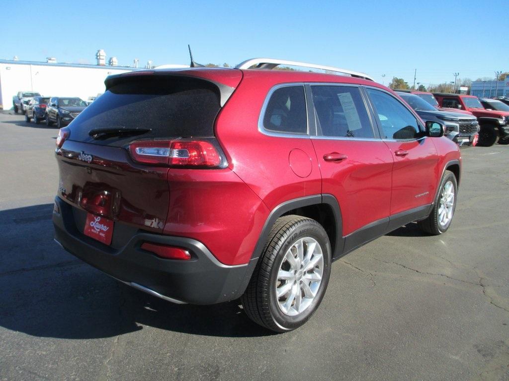 used 2017 Jeep Cherokee car, priced at $12,495