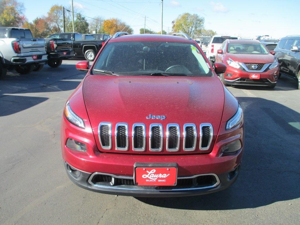 used 2017 Jeep Cherokee car, priced at $12,495