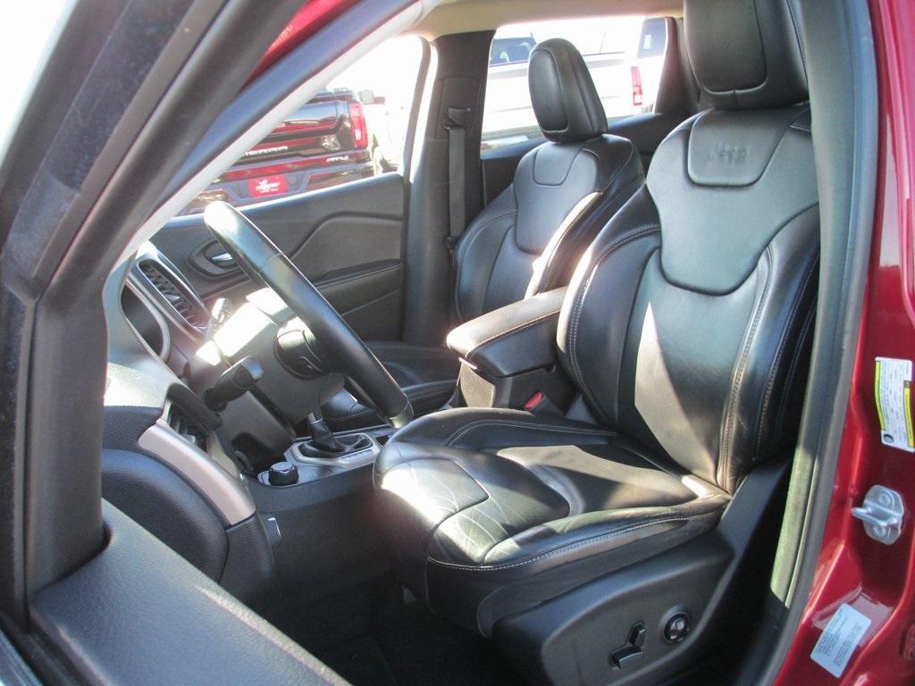 used 2017 Jeep Cherokee car, priced at $12,495