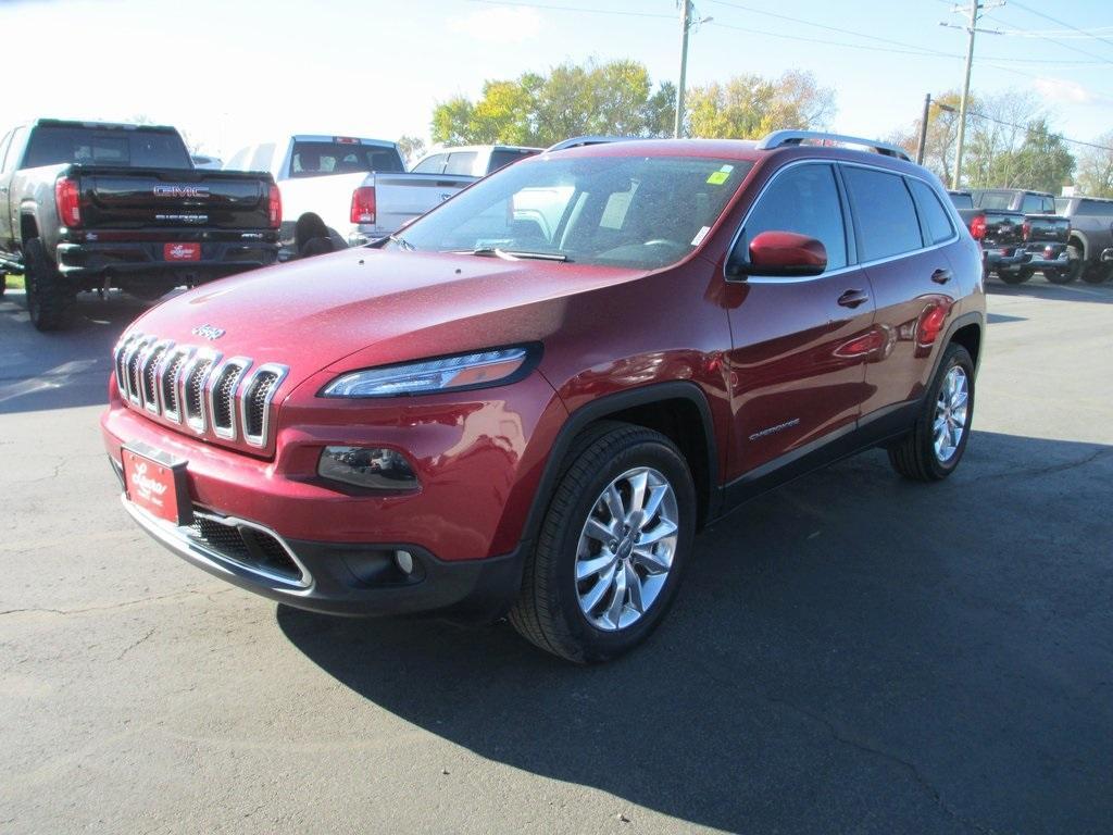 used 2017 Jeep Cherokee car, priced at $12,495