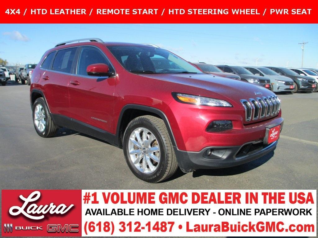 used 2017 Jeep Cherokee car, priced at $12,495