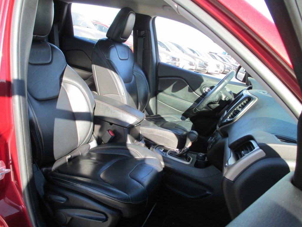 used 2017 Jeep Cherokee car, priced at $12,495