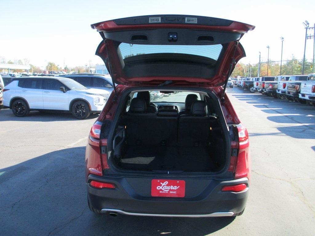 used 2017 Jeep Cherokee car, priced at $12,495