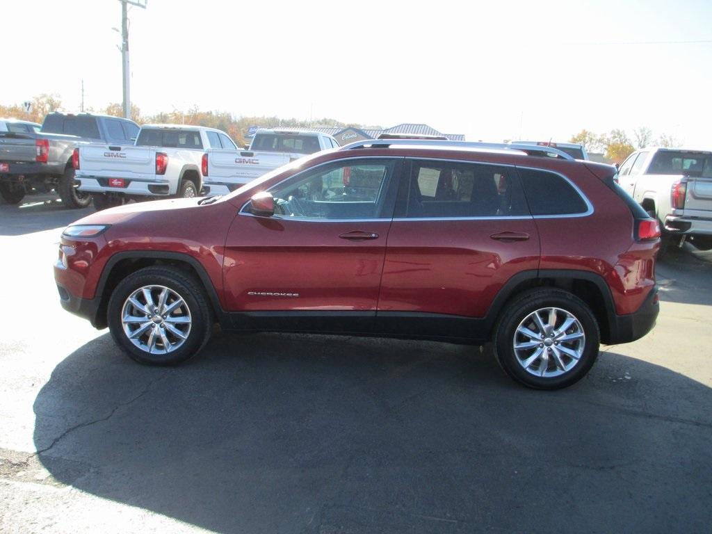 used 2017 Jeep Cherokee car, priced at $12,495