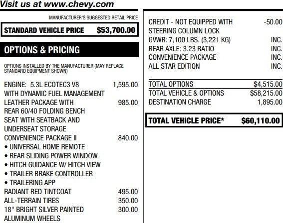 used 2023 Chevrolet Silverado 1500 car, priced at $36,995