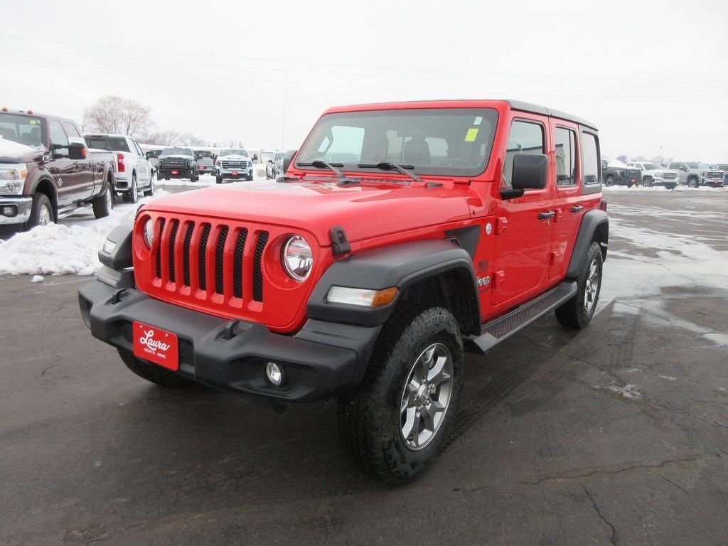 used 2020 Jeep Wrangler Unlimited car, priced at $29,495