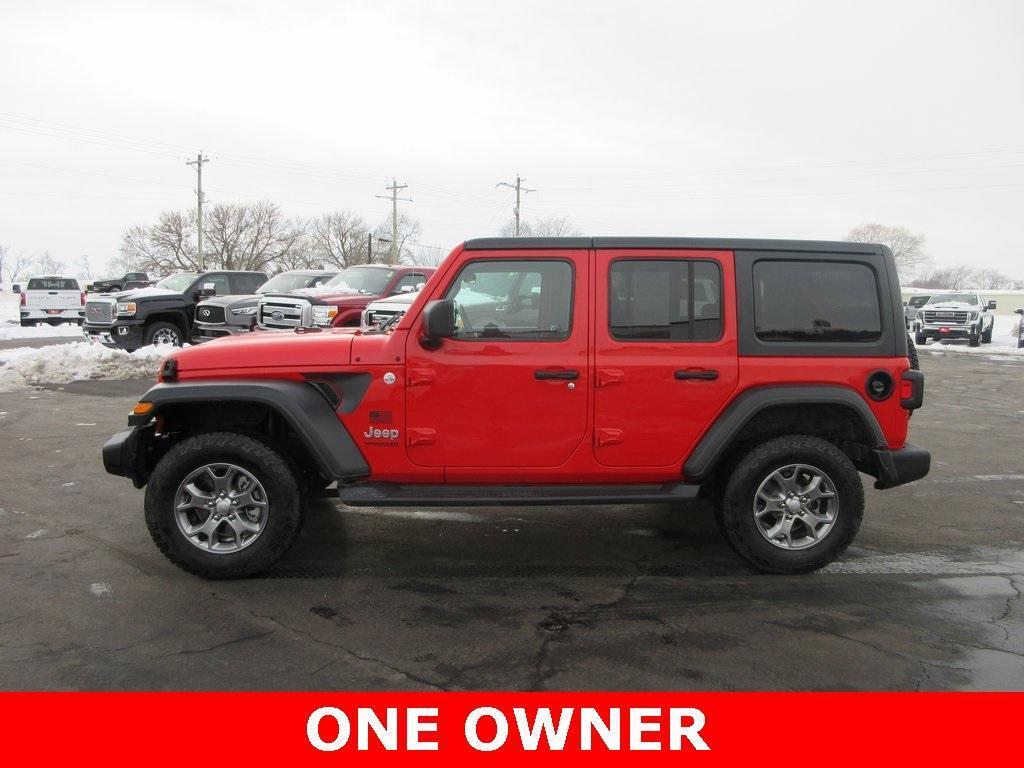 used 2020 Jeep Wrangler Unlimited car, priced at $29,495