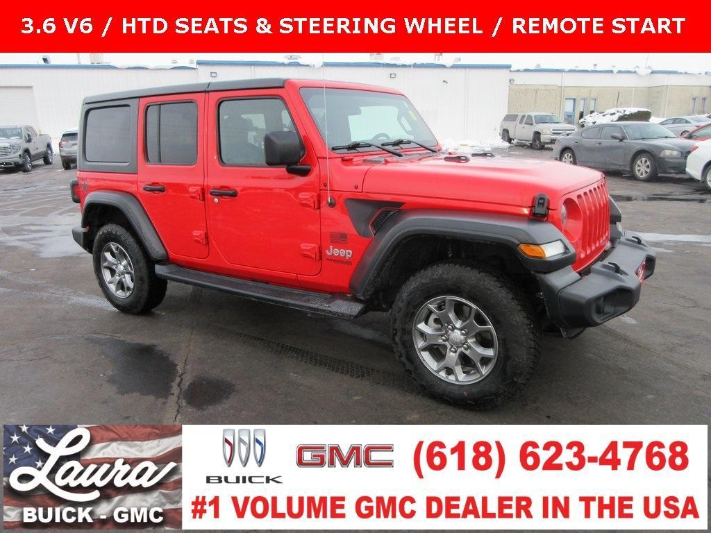 used 2020 Jeep Wrangler Unlimited car, priced at $29,495