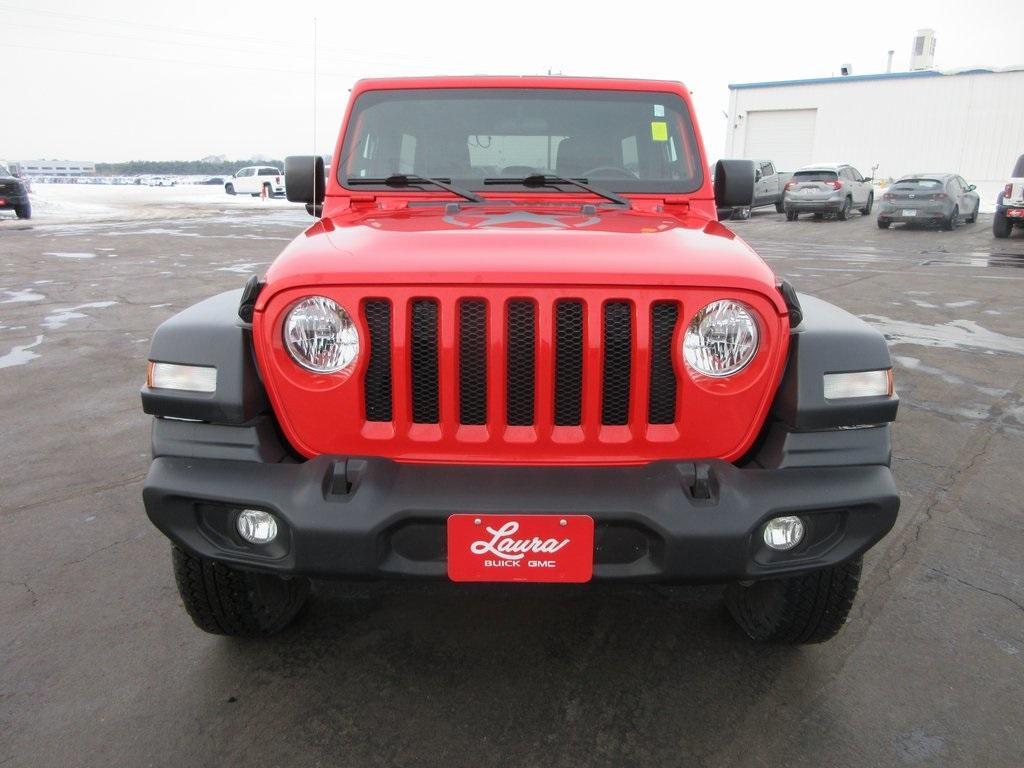 used 2020 Jeep Wrangler Unlimited car, priced at $29,495