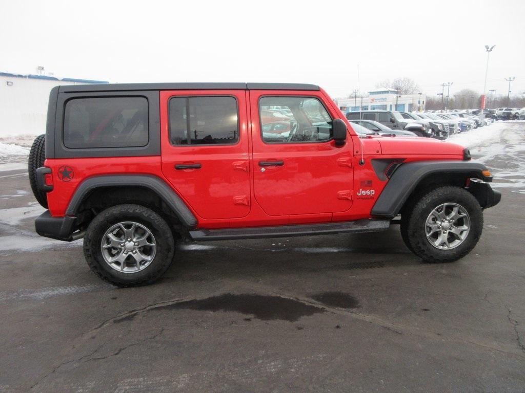 used 2020 Jeep Wrangler Unlimited car, priced at $29,495