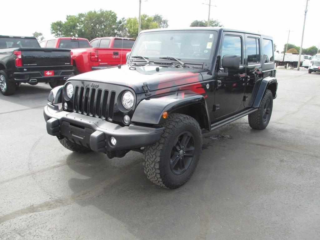 used 2017 Jeep Wrangler Unlimited car, priced at $19,995