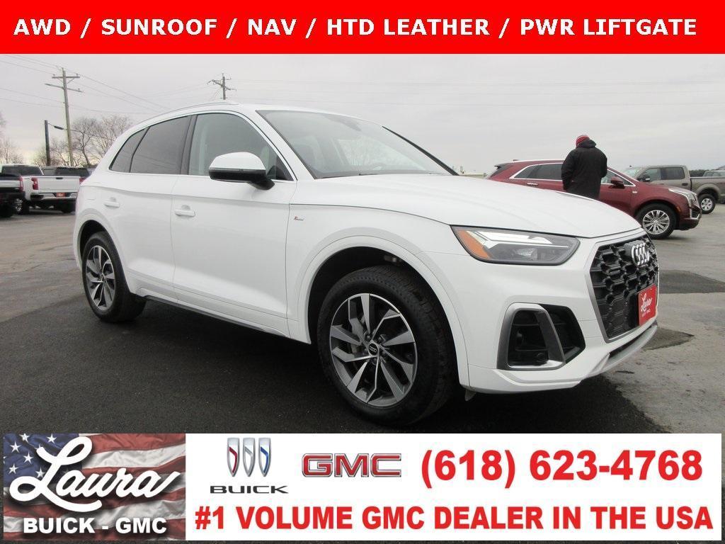 used 2022 Audi Q5 car, priced at $28,495