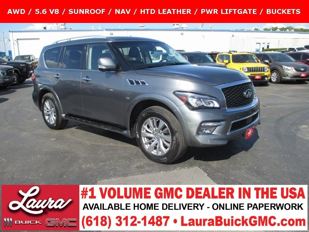used 2017 INFINITI QX80 car, priced at $16,995