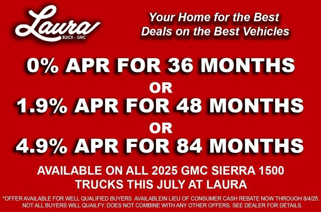new 2025 GMC Sierra 1500 car, priced at $57,708
