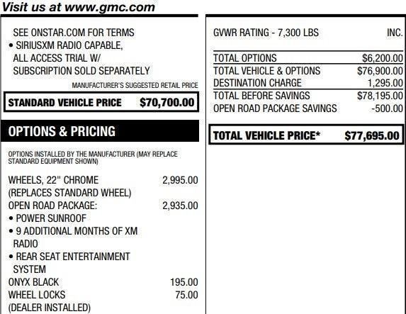 used 2020 GMC Yukon car, priced at $35,995