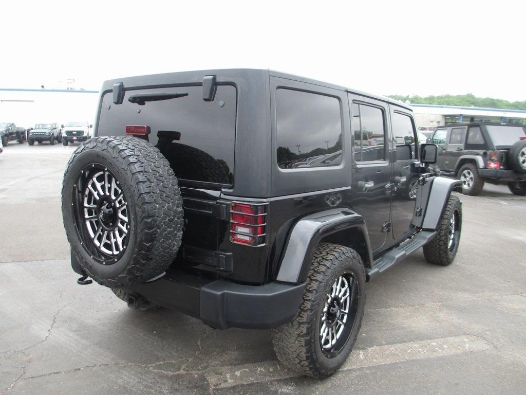 used 2014 Jeep Wrangler Unlimited car, priced at $18,495