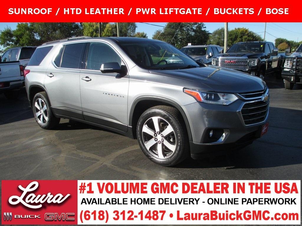 used 2021 Chevrolet Traverse car, priced at $19,995