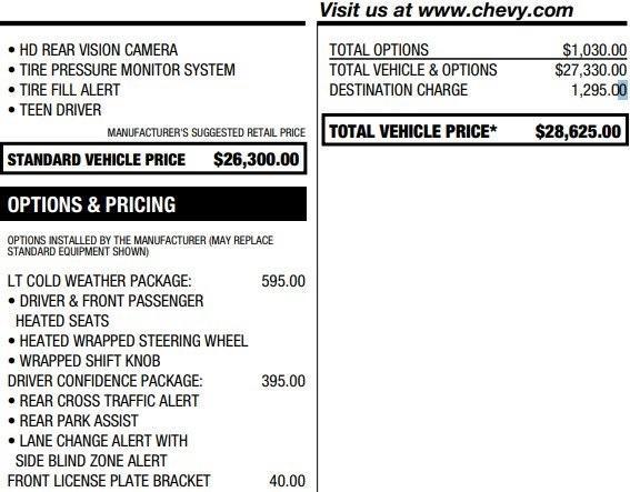 used 2025 Chevrolet TrailBlazer car, priced at $23,995
