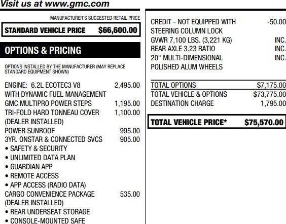 used 2022 GMC Sierra 1500 car, priced at $47,995