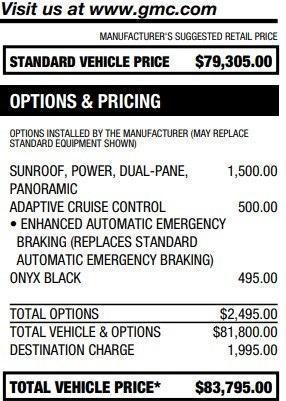 used 2024 GMC Yukon car, priced at $71,995